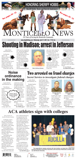 Shooting in Madison; Arrest in Jefferson