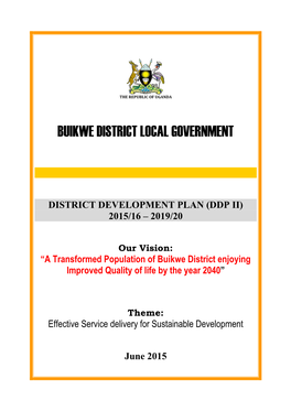 Final Ddpii-Buikwe 2015