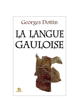 La Langue Gauloise