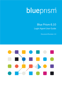 Blue Prism 6.10 Login Agent User Guide