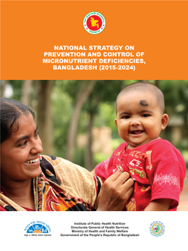National Strategy on Prevention and Control of Micronutrient Deficiencies, Bangladesh (2015-2024)