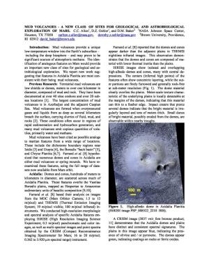 Mud Volcanoes - a New Class of Sites for Geological and Astrobiological Exploration of Mars