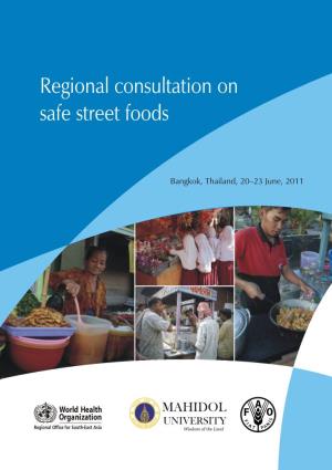 Regional Consultation on Safe Street Foods