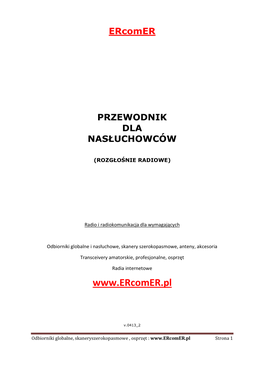 Przewodnik Dla Nasłuchowców