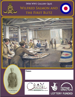 Imperial War Museum WW1 Gallery Quiz