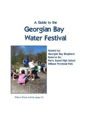 Parry Sound Water Festival Guide