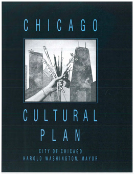 1986 Chicago Cultural Plan