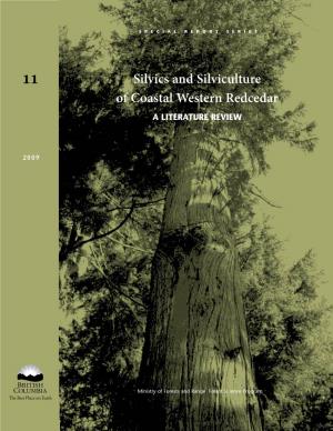 Silvics and Silviculture of Coastal Western Redcedar : a Literature Review / Karel Klinka and David Brisco