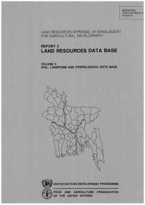 Land Resource Appraisal of Bangladesh for Agricultural