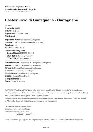 Castelnuovo Di Garfagnana - Garfagnana