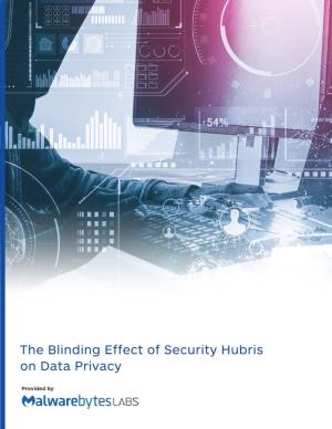 The Blinding Effect of Security Hubris on Data Privacy