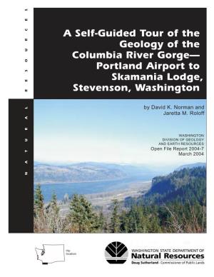 OFR 2004-7, a Self-Guided Tour of the Geology of the Columbia River