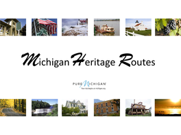 Michigan Heritage Routes