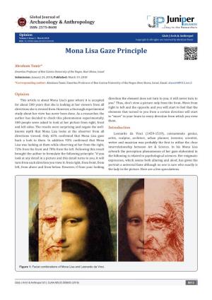 Mona Lisa Gaze Principle