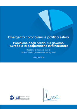 Emergenza Coronavirus E Politica Estera