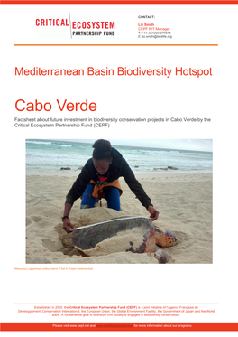 Cabo Verde Country Factsheet