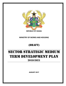 Sector Strategic Medium Term Development Plan 2018-2021