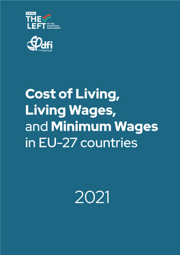 Cost of Living, Living Wages, and Minimum Wages in EU-27 Countries