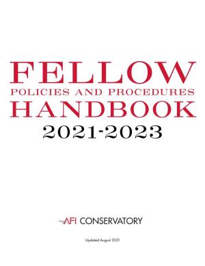 Policies and Procedures Handbook 2021-2023