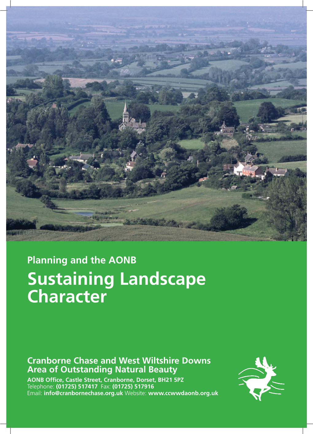 Planning and the AONB Sustaining Landscape Character