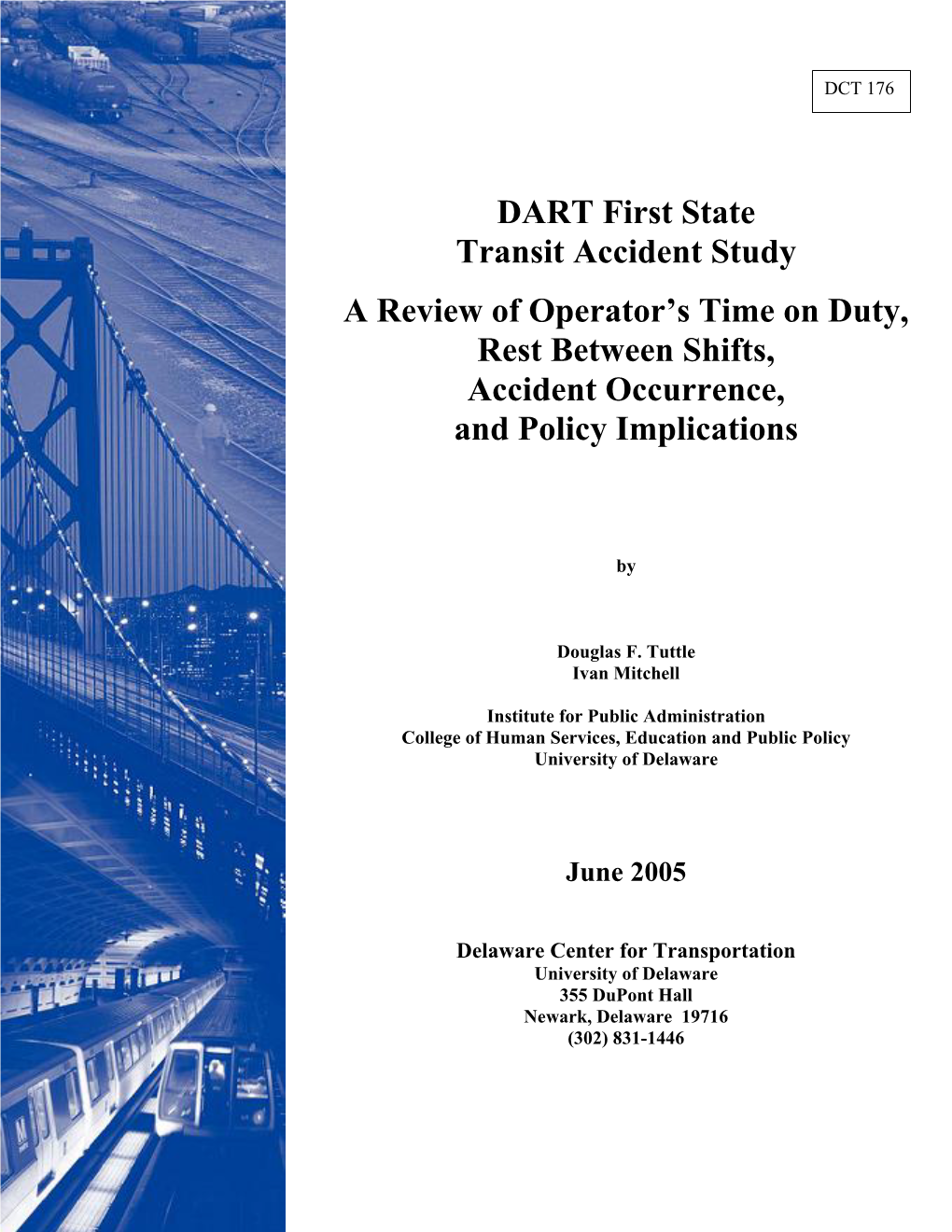 DART First State Transit Accident Study