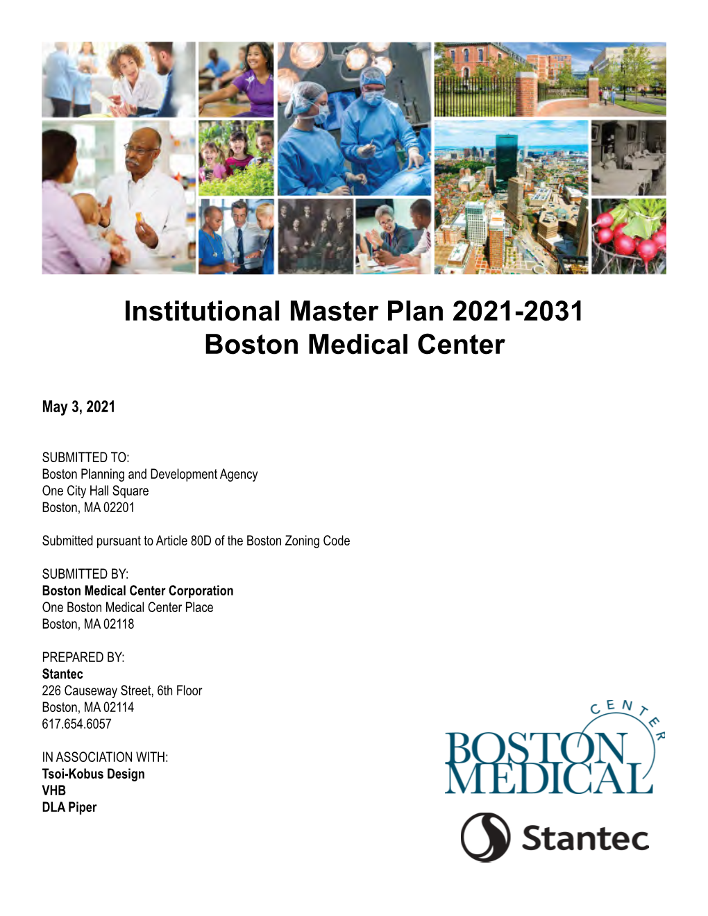 Institutional Master Plan 2021-2031 Boston Medical Center