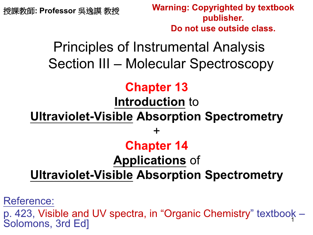 UV-Vis) Absorption Vs