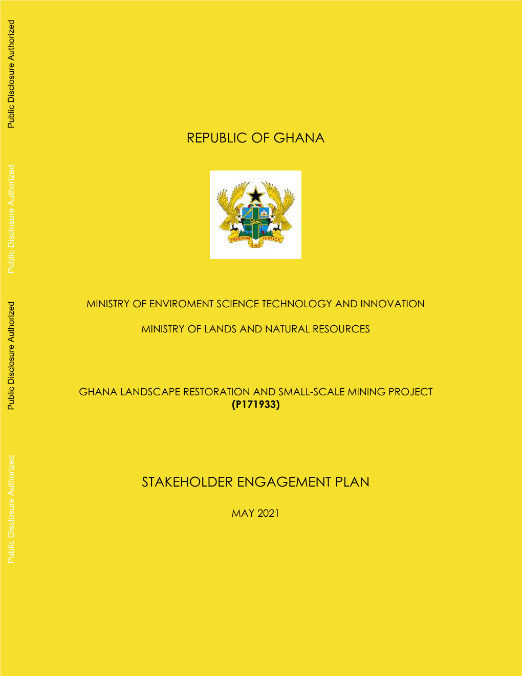 World Bank Document