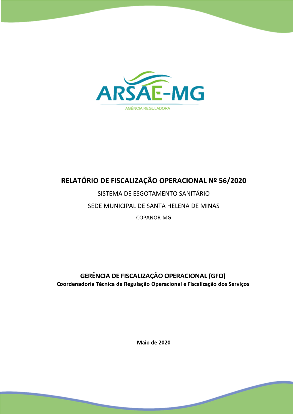 Relatório De Fiscalização Dos Serviços De