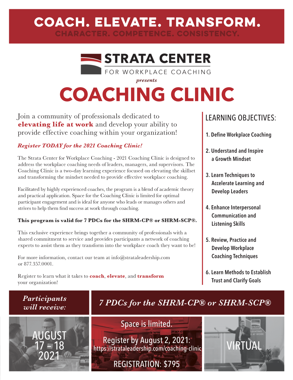 Coaching Clinic