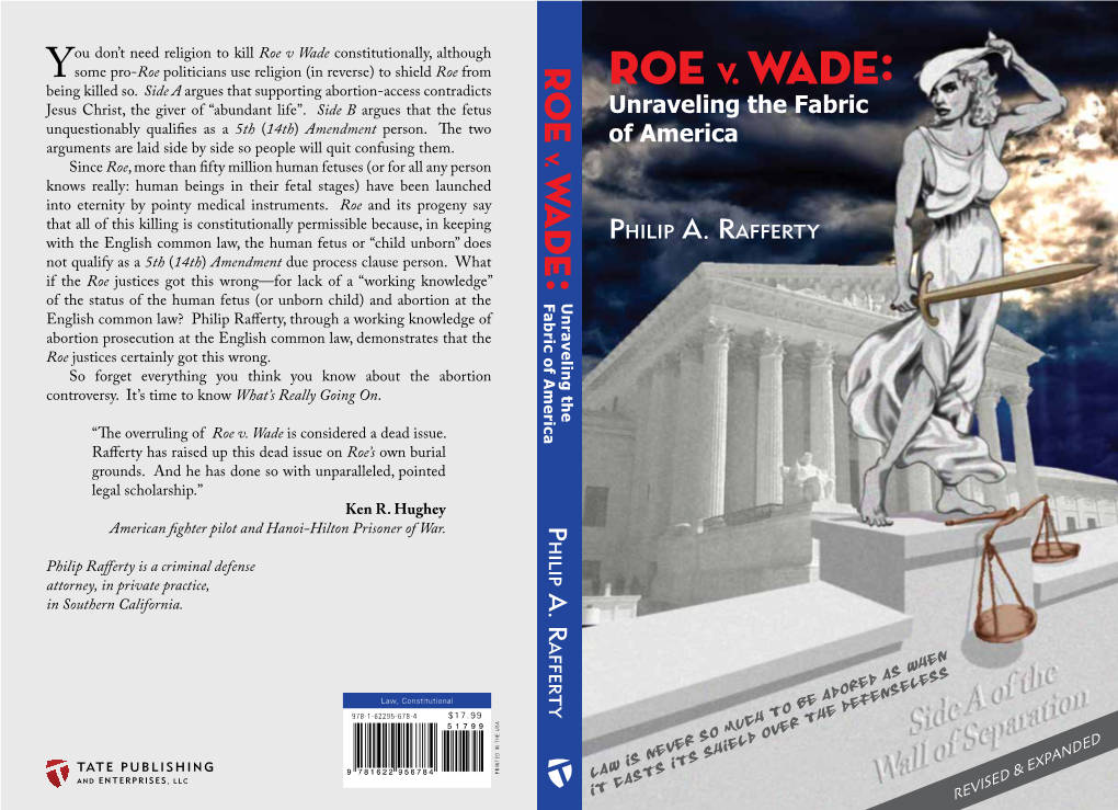 Roe V Wade: Unraveling the Fabric of America