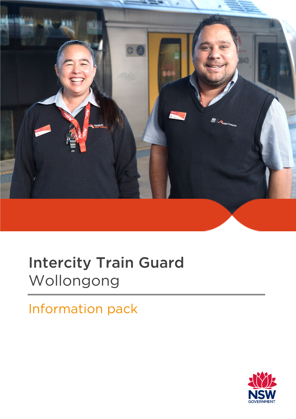 Intercity Train Guard Wollongong