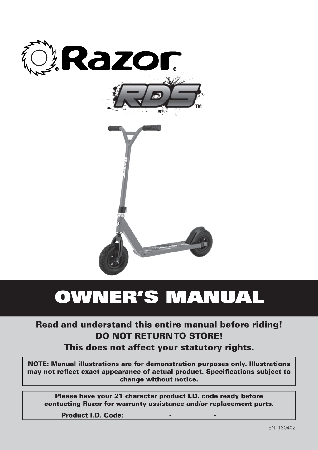 Owner's Manual