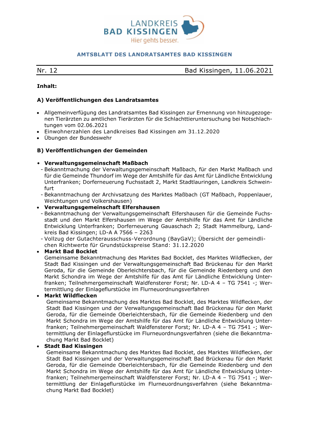 Nr. 12 Bad Kissingen, 11.06.2021