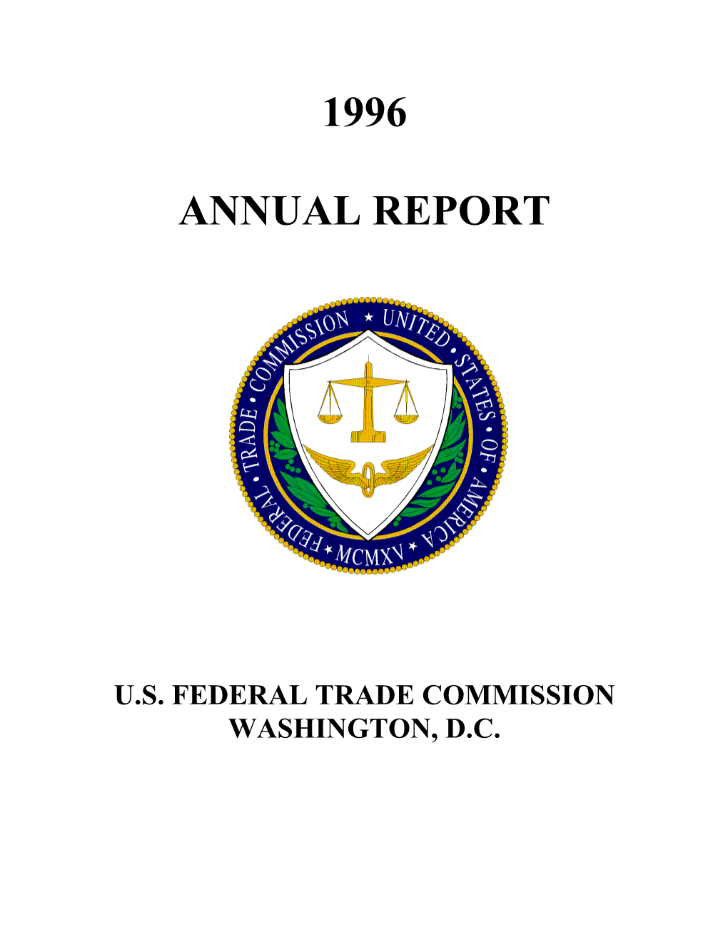 1996 Annual Report