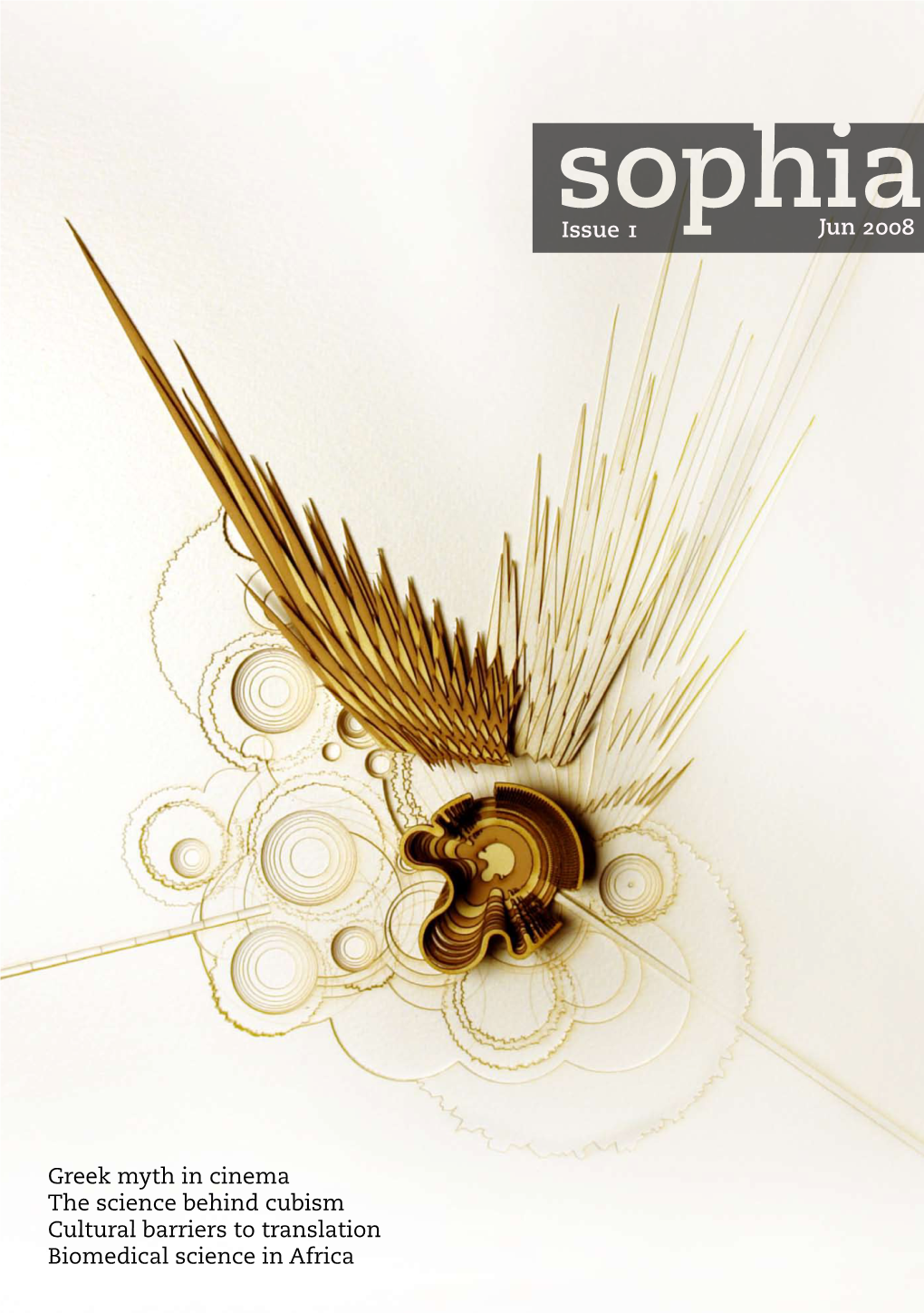 Sophia Issue 1 Jun 2008