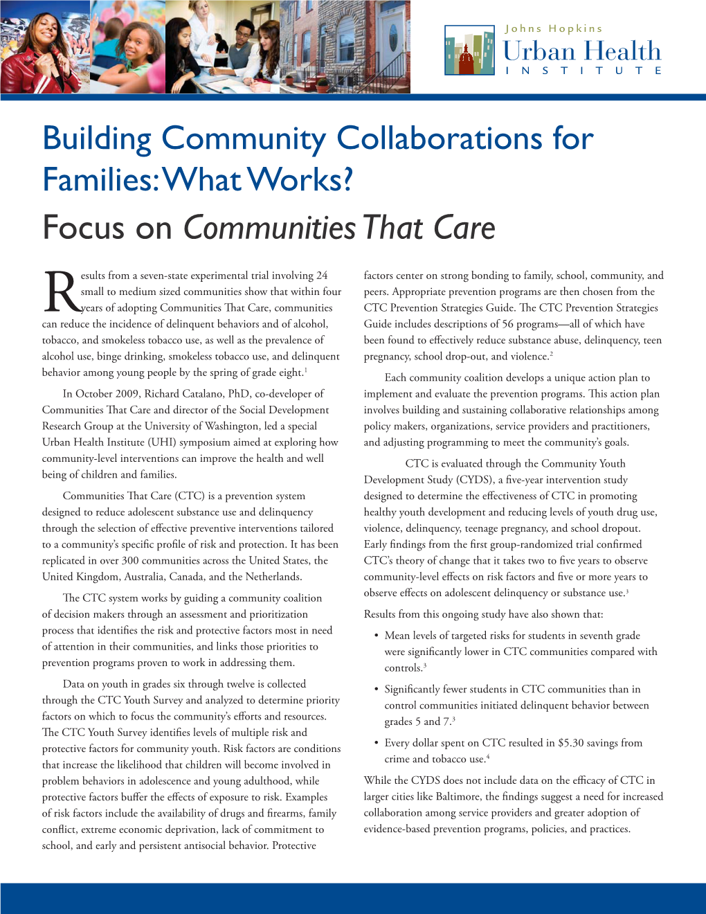 Focus on Communities That Care