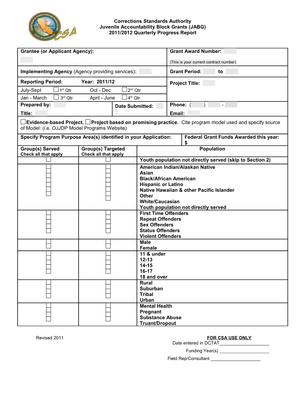 State of California Board of Corrections s2