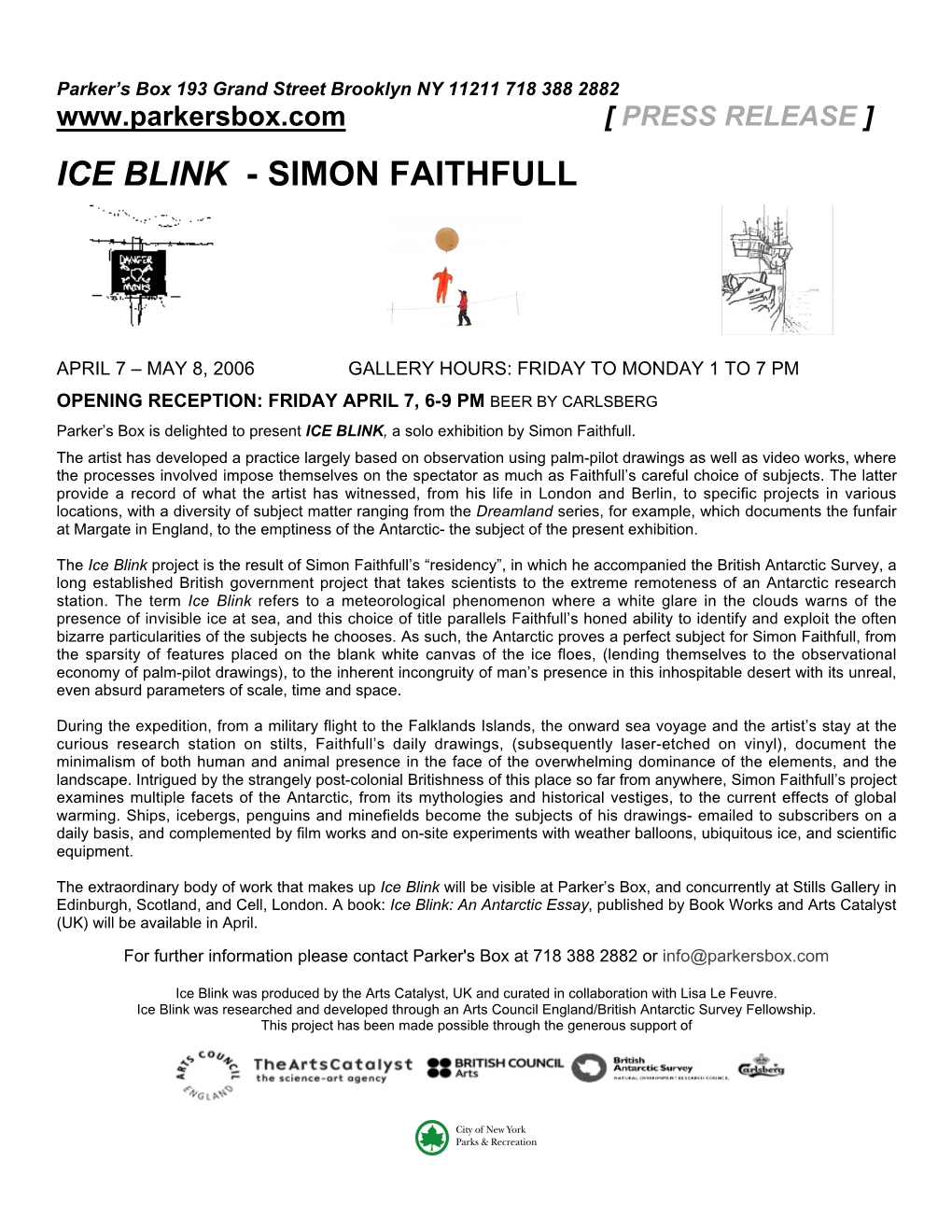 Ice Blink - Simon Faithfull
