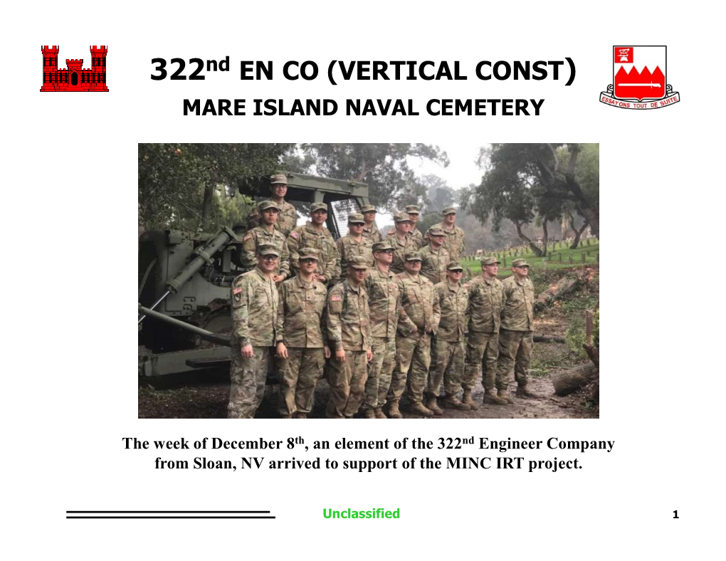 En Co (Vertical Const) Mare Island Naval Cemetery