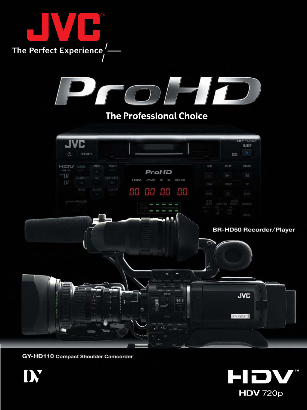 The Professional Choice GY-HD110-NTSC.Xpr 06.6.20 2:13 PM ページ 1