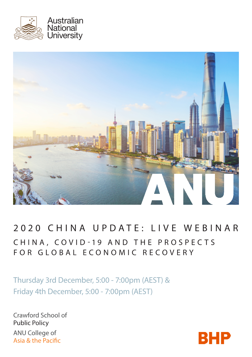 2020 China Update: Live Webinar China, Covid-19 and the Prospects for Global Economic Recovery