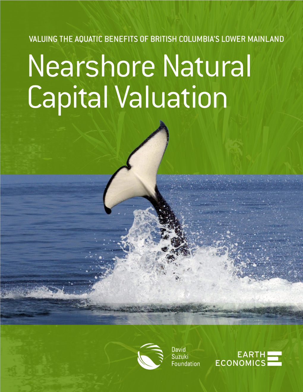 Nearshore Natural Capital Valuation Valuing the Aquatic Benefits of British Columbia’S Lower Mainland: Nearshore Natural Capital Valuation