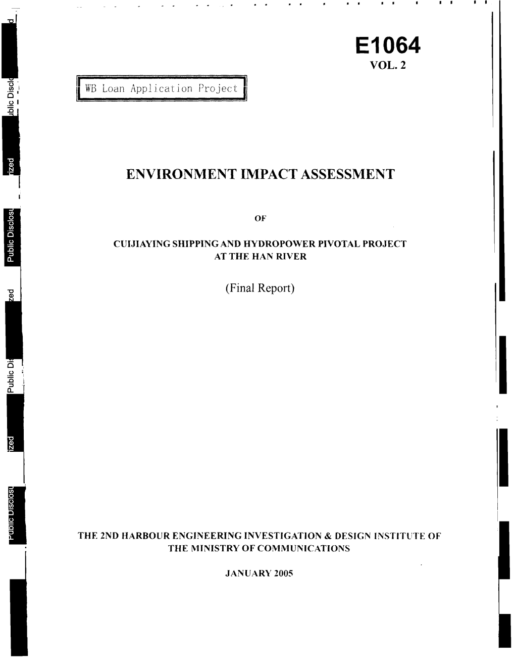 Environment Impact Assessment