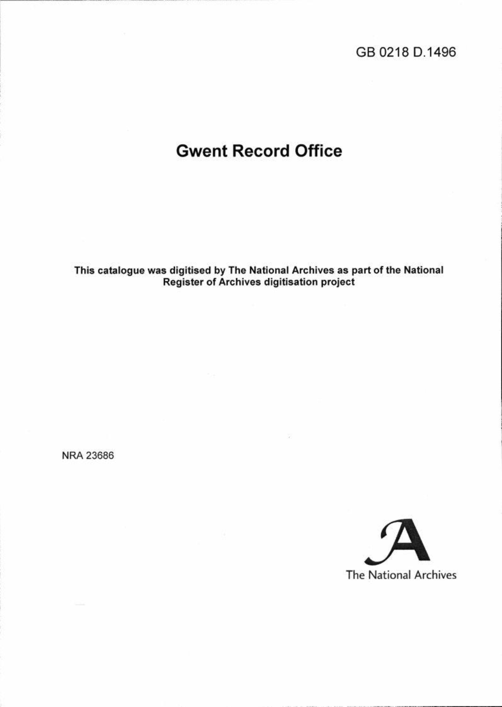 Gwent Record Office