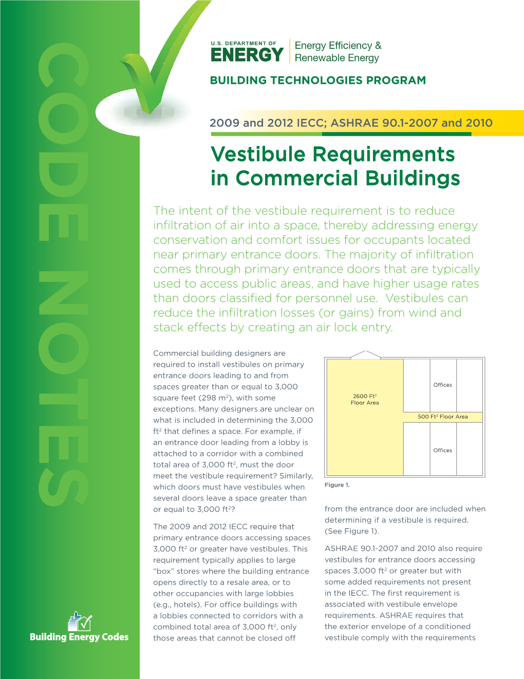 Vestibule Requirements in Commercial Buildings Vestibule Requirements in Commercial Buildings