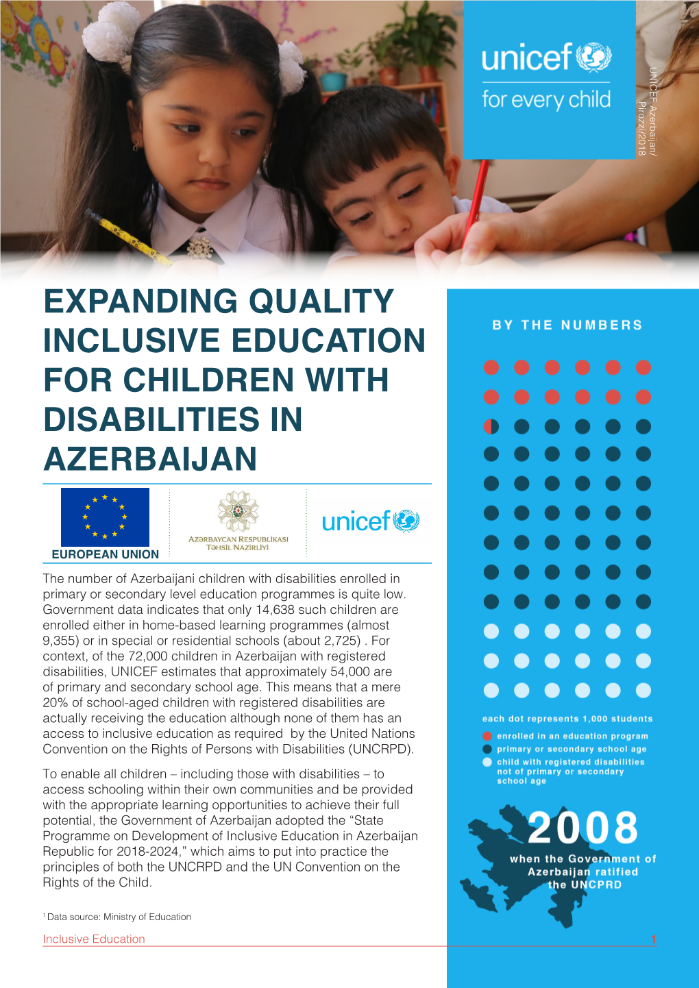 Expanding Quality Inclusive Education for Children with Disabilities in Azerbaijan