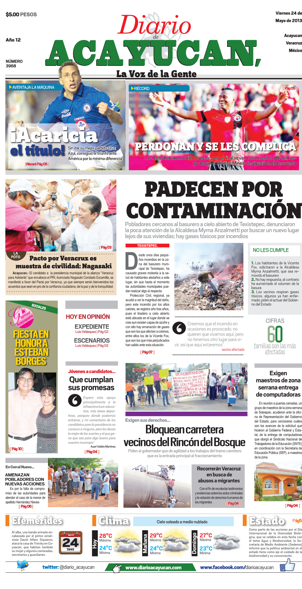 Padecen Por Contaminación