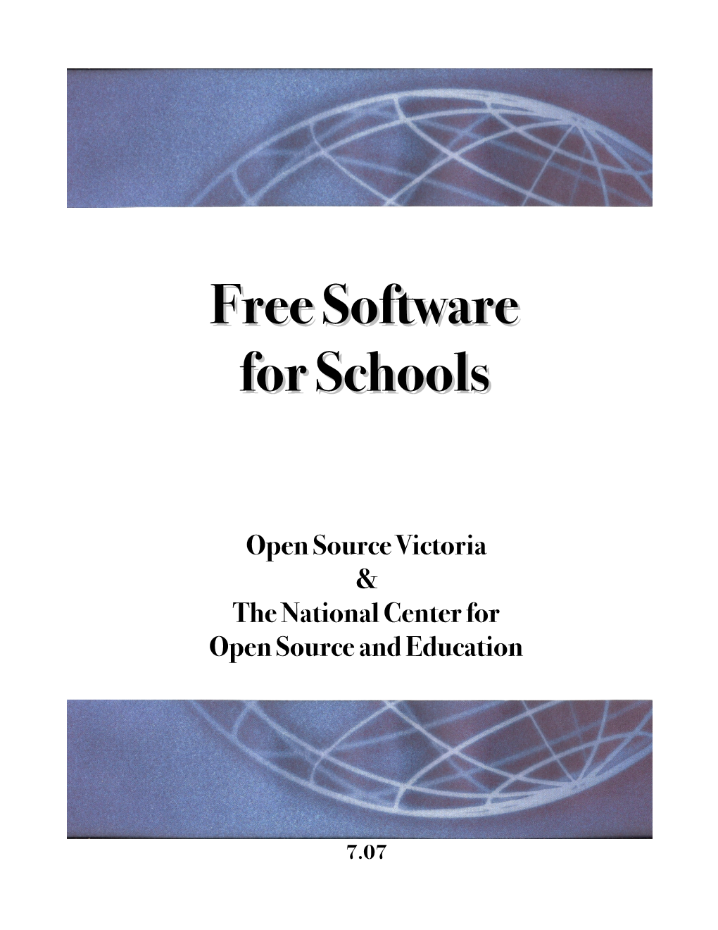 Free Software for Schools