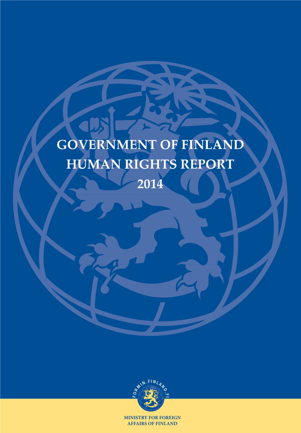 Government of Finland Human Rights Report 2014